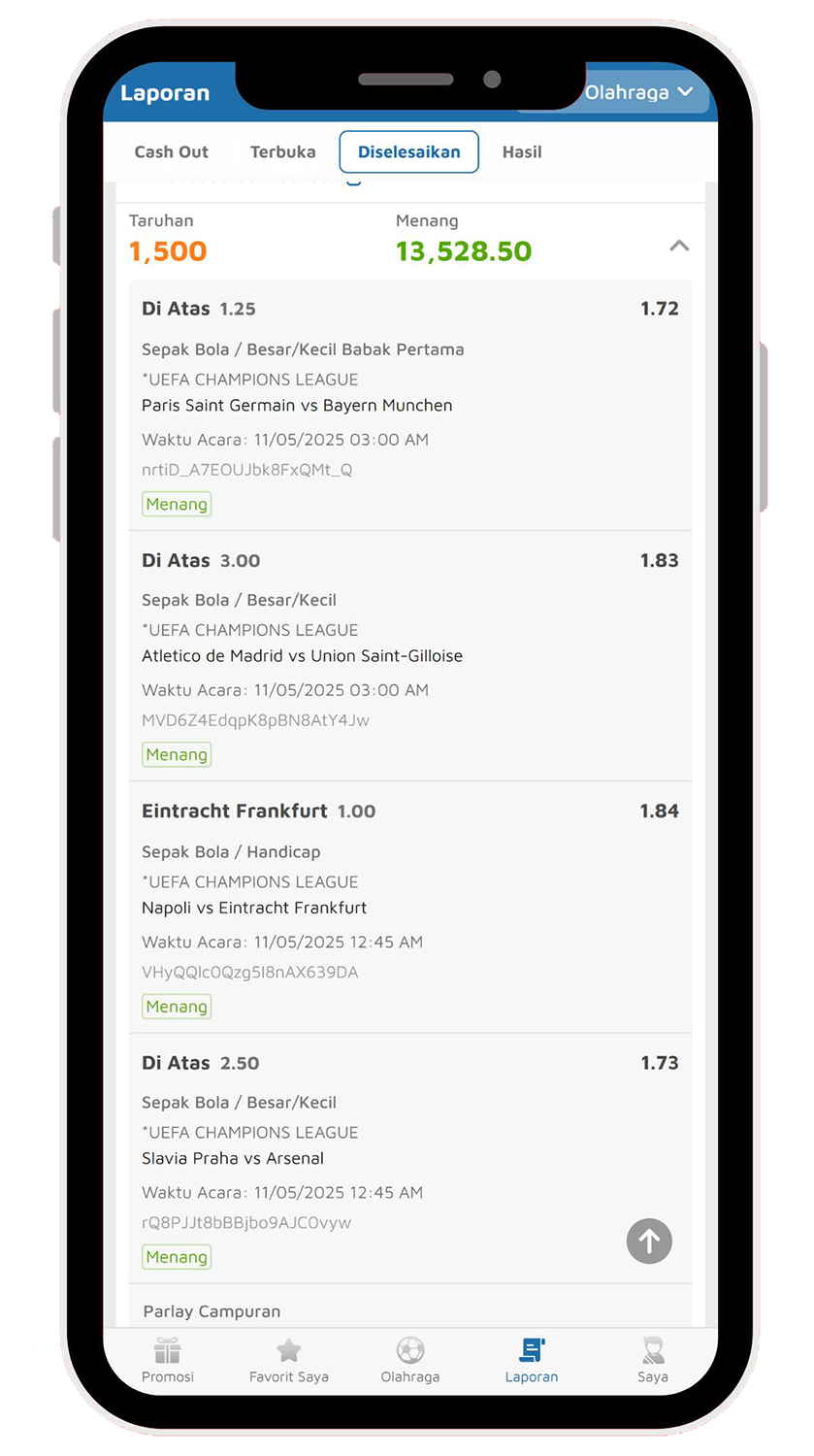 Football Parlay Prediction Illustration